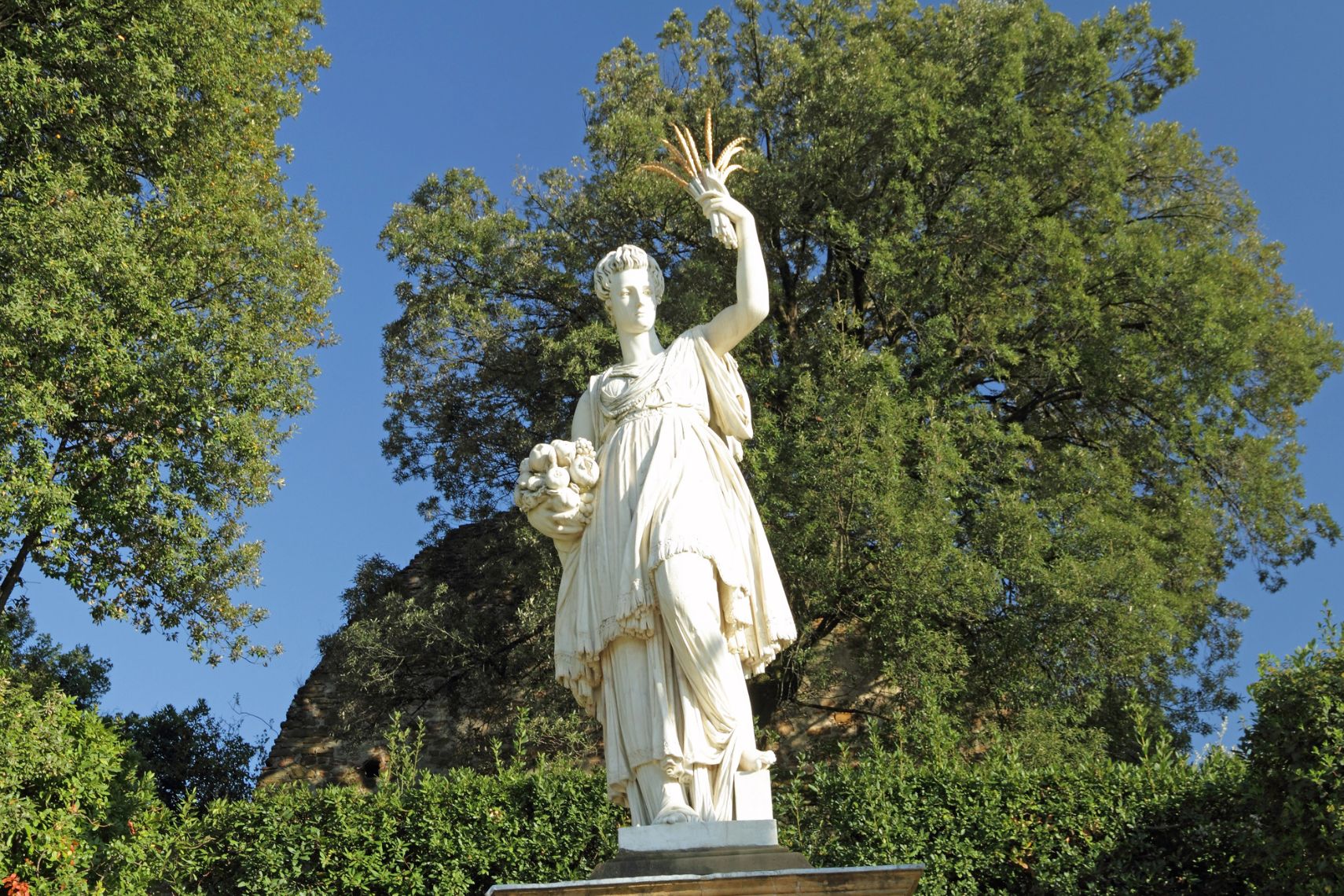 Sculpture of Ceres Greek Demeter goddess Credits Malgorzata Kistryn DepositPhotos