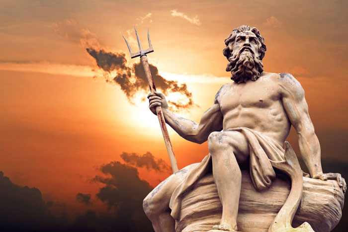 339 Nepture statue abstract DP Andrij Ter NEW!